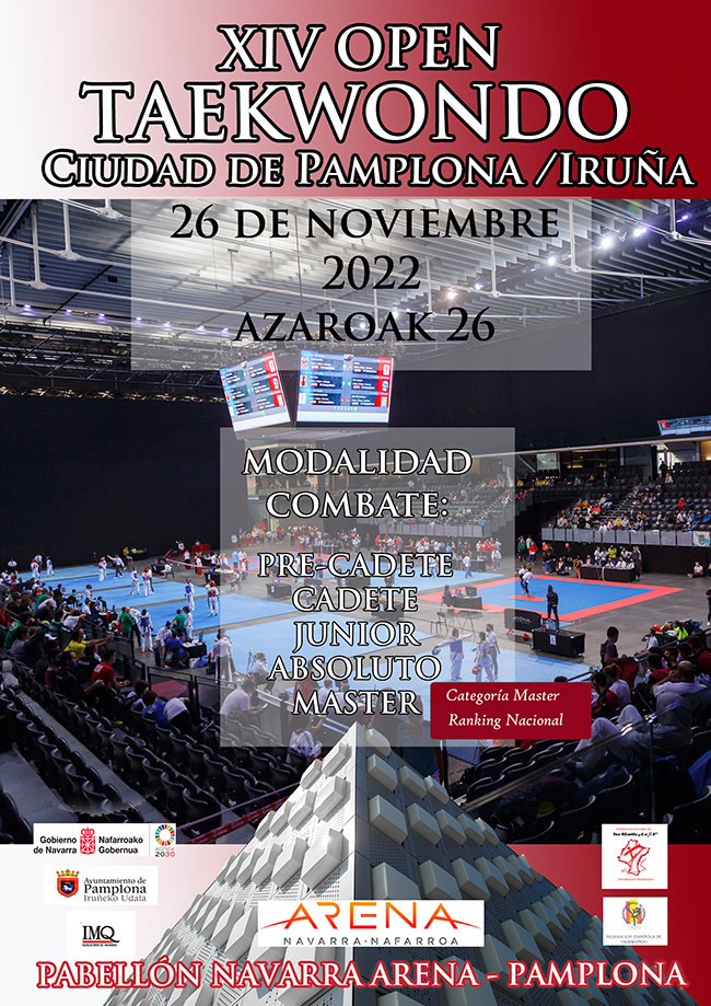 Todo preparado para el Open Ciudad de Pamplona